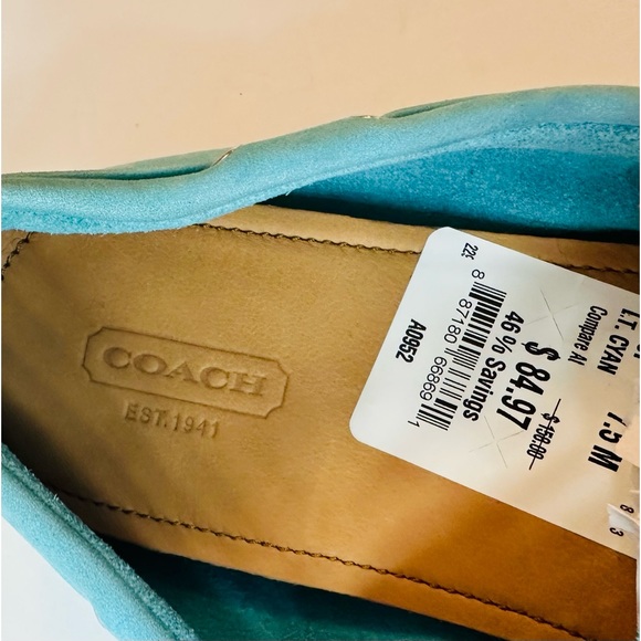 COPY - Coach Mocassines in Blue - Picture 8 of 8